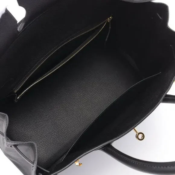 Hermes Birkin 30 Leather Handbag - Picture 5 of 6